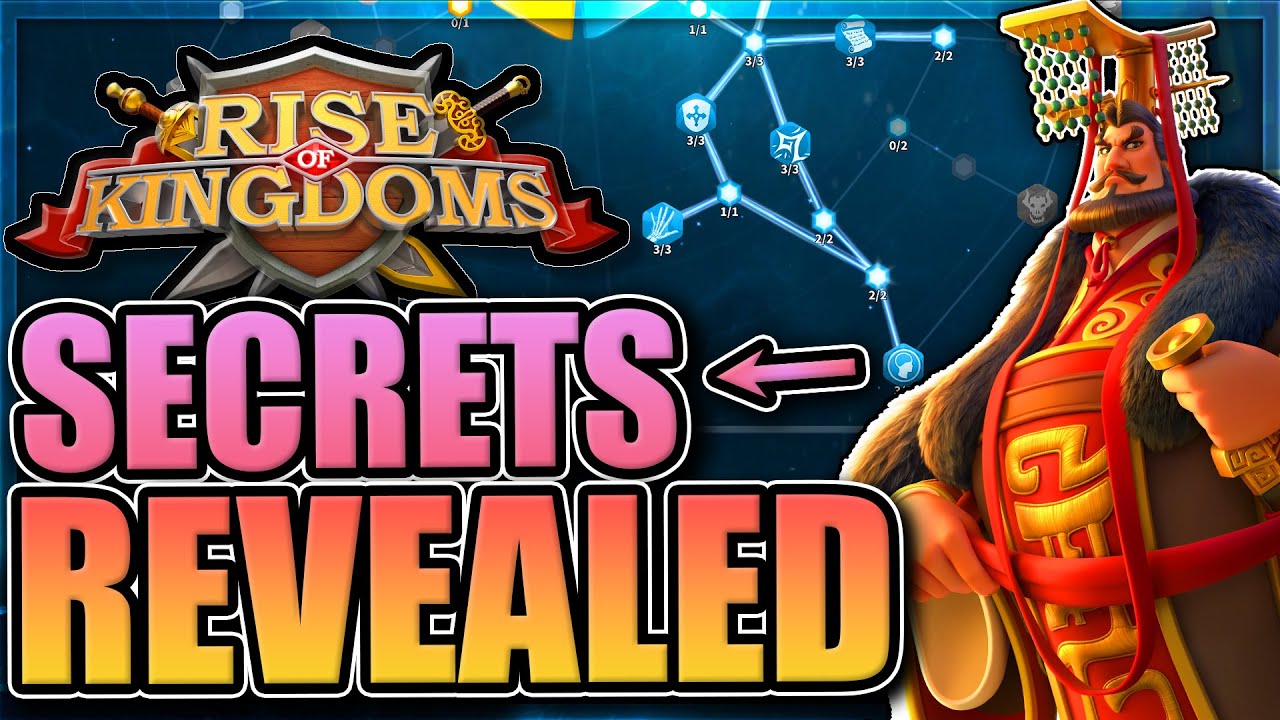 Раскрыты секреты QSH [лучшие таланты, снаряжение и пары] Rise of Kingdoms