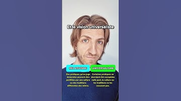 Êtes-vous relativiste ou universaliste ? 🚀