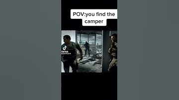 POV. You find the camper