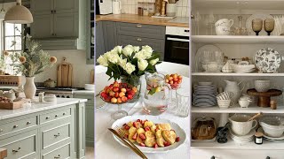 Kitchen tour✨️100+trending kitchen decorating ideas 2024|small kitchen design #kitchen #kitchendecor