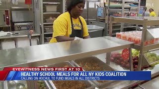 Coalition Seeks Healthy School Meals For All in NY