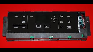Affordable SOLUTION: Whirlpool Oven Electronic Control Board Part # W10846663