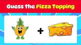 Guess the Pizza Topping by Emoji | Fun Food Emoji Quiz for Kids | JD’s Learning Crew