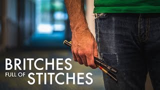 Video thumbnail of "Tin Whistle Lesson - Britches Full of Stitches (polka)"
