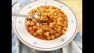 Pasta e Ceci  Chickpeas  Rossella's Cooking with Nonna