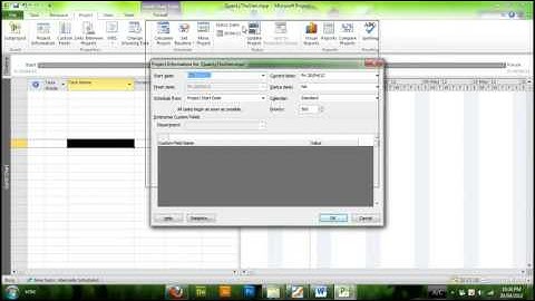 Hướng dẫn microsoft project 2010 năm 2024