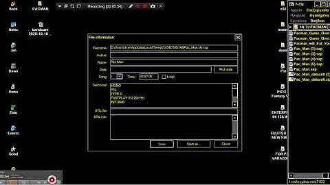ATARI 8BIT MUSIC XL XE 400 800 PACMAN OTHER MUSIC CHIP PAC MAN 600 .sap