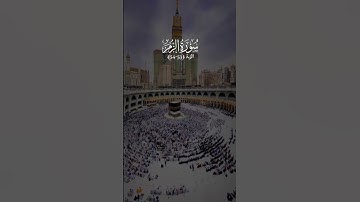 القارئ: علي جابر/سورة الزمر