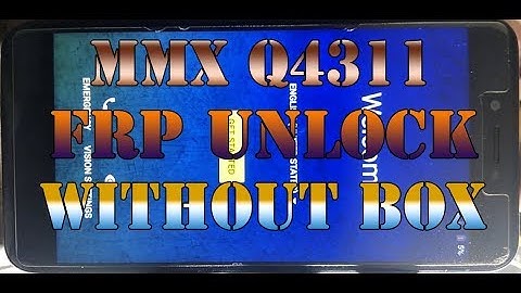 Micromax q4311 FRP lock done without box