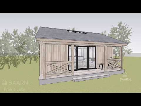 BAARN Prairie Cabin – Explore This Kit House