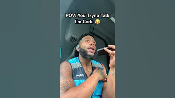 POV You Tryna Talk In Code Shorts Relatable Viral Funny Shorts 