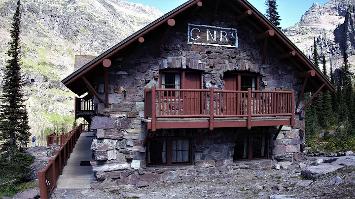 Backpacking in Glacier National Park; Gunsight Pas...
