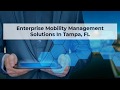 Enterprise mobility management solutions in tampa fl