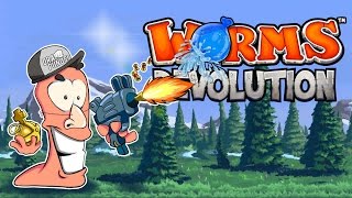 DUELO DE TOROMBOLOS | Worms Revolution con Delta, Gorila y Tum Tum