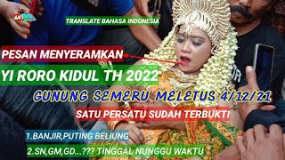 Pesan Menyeramkan Nyi Roro Kidul Terbaru menuju th 2023 sudah terbukti sekarang  ternyata ini isinya