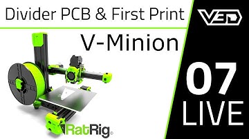 Rat Rig V-Minion Divider PCB & First Print