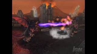Godzilla: Unleashed Nintendo Wii Gameplay - Destroyah Lays