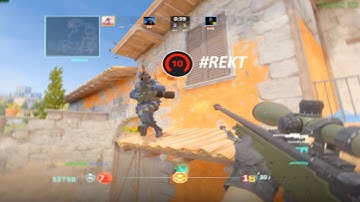 1 vs 4 Clutch vs Faceit lvl 10 2,5k elo players