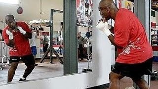 Mike Tyson shadow boxing is not Tyson Fury