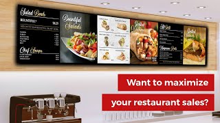 Maximize Restaurant Sales with Netvisual's Digital Menu Boards screenshot 4