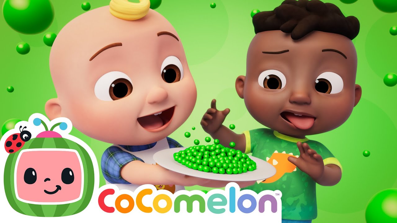 Yummy Peas Song | Fruit & Vegetables for Kids | CoComelon Nursery Rhymes & Kids Songs