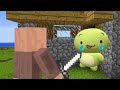 Mikey Was Ambushed and is Badly Hurt!  | jj and mikey (maizen) villager and village