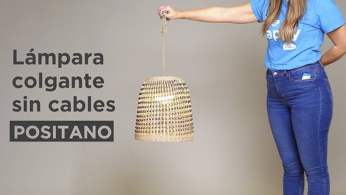 Como colocar una lampara sin necesidad de tener punto de luz