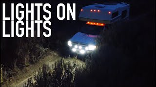 Headlights and After Market Light Pods | Expedition Truck