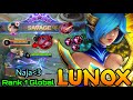 Lunox Perfect SAVAGE!! - Top 1 Global Lunox Naja - Mobile Legends: Bang Bang