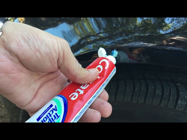 Cómo quitar arañazos del coche