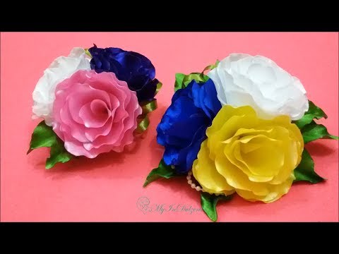 DIY CREPE PAPER ROSES TUTORIAL 