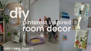 DIY PINTEREST INSPIRED ROOM DECOR