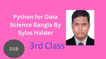 Python Fundamental| Type conversion| Literal| Operator for data Science by Sylas Halder class 03