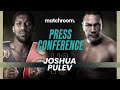 Anthony Joshua vs Kubrat Pulev & undercard final press conference
