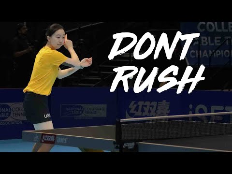 Key point for chopping against a pips player - by Angela Guan