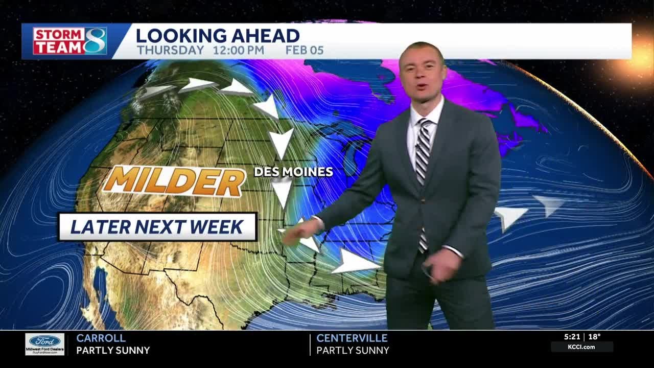 Brief warm-up before more cold and snow return - YouTube