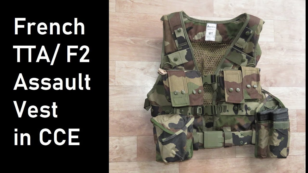 The Unique French TTA/F2 Combat Vest: Features & Benefits. - YouTube