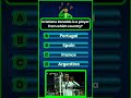 Sports | Sports video | Question | MCQ | Quiz | #football #sports #sportsvideo #shorts #shortsvideo