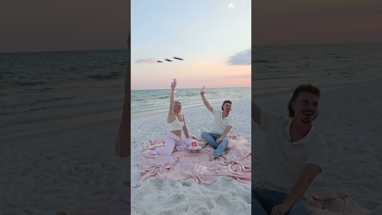 WATCH Pensacola Blue Angels Accidentally Photo Bomb Gender Reveal