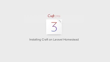 Install CraftCMS 3 with Laravel Homestead