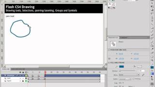 FlashCS4,part9, Pen Tool