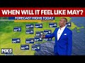 NYC weather forecast for May 1