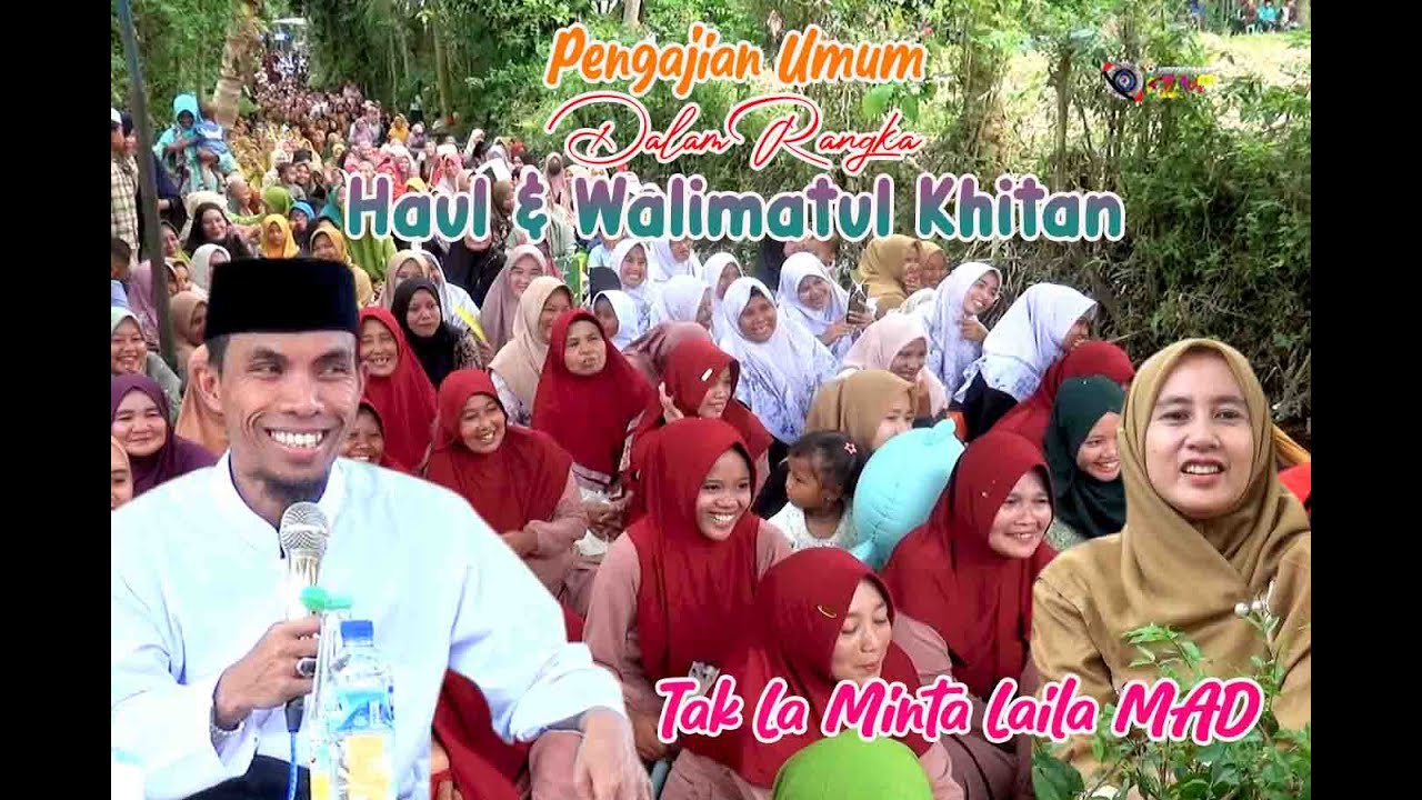 Ceramah Lucu LAILA SE MANIS SE LAEN LA TAK MANIS Bersama_KH. MUCH. KHOLIL YASIN