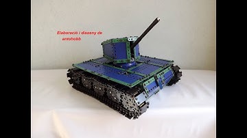 Tanc amb Meccano i Arduino