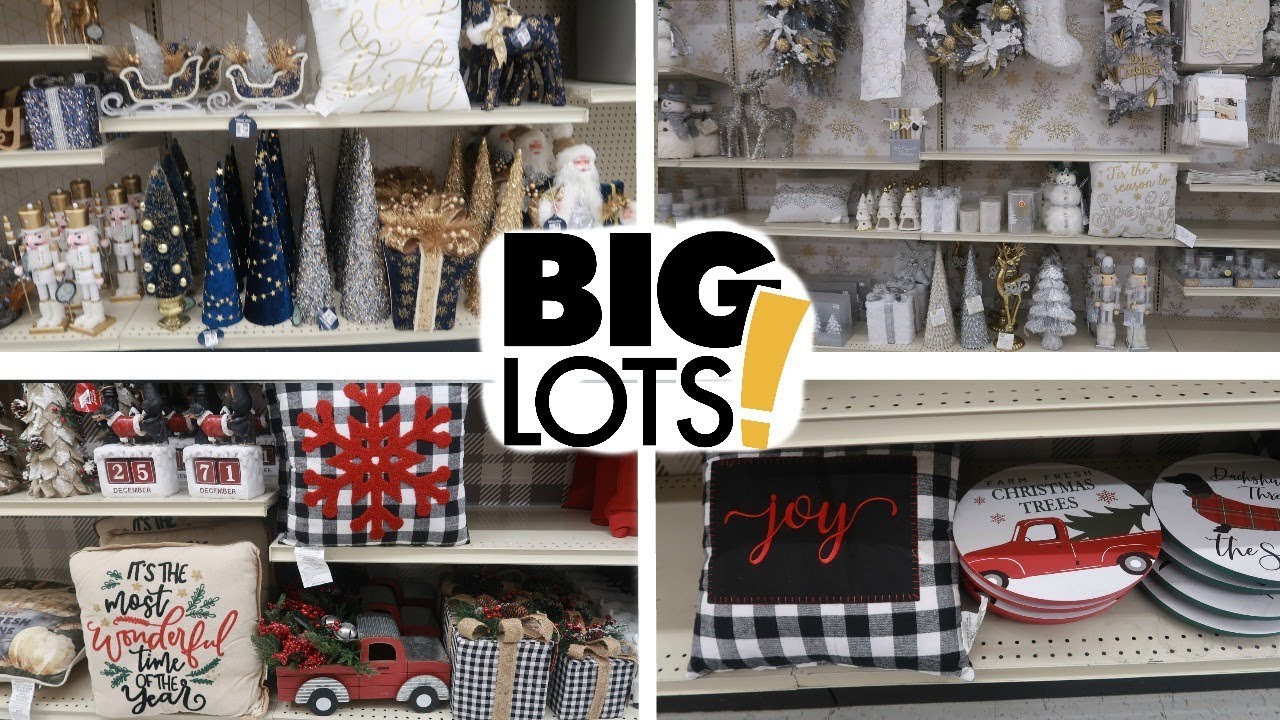 BIG LOTS!! CHRISTMAS DECOR 2019 YouTube