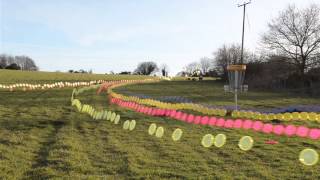 Roller Madness 2 [seeing disc golf lines] with music by The 126ers