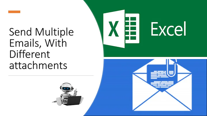 Send bulk e-mails with different attachments. VERY SIMPLE! - Excel.