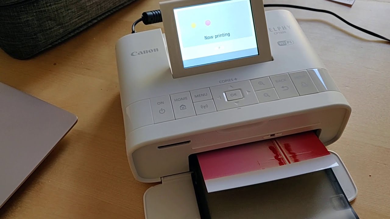 The best portable photo printer for crafters Canon Selphy CP1300