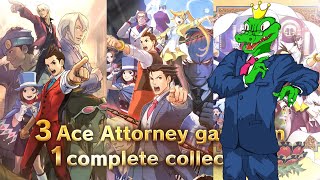 Reacting to the Apollo Justice: Ace Attorney Trilogy Announcement