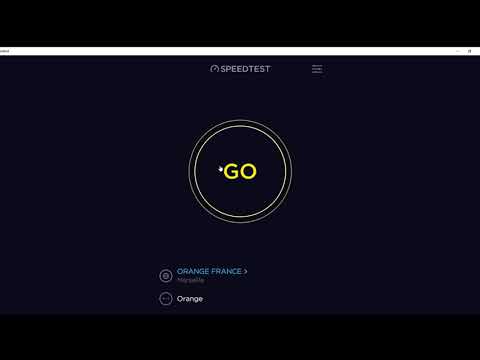 Speedtest ADSL puis passage fibre SFR